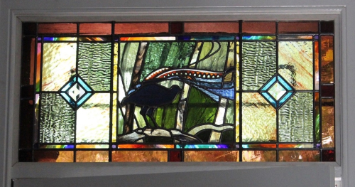 Lyrebird fanlight, Newtown